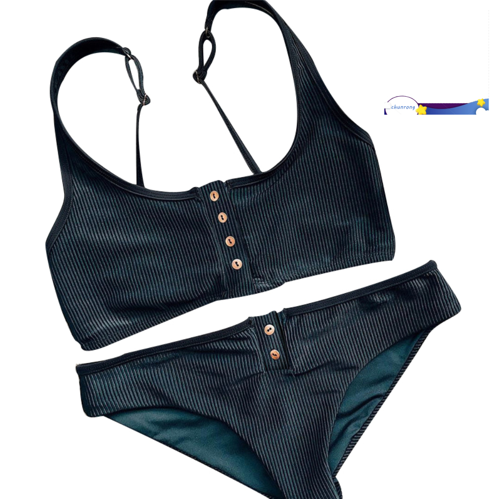 Bộ Đồ Bơi Bikini Hai Mảnh Cài Nút Gợi Cảm Cho Nữ 905 | BigBuy360 - bigbuy360.vn