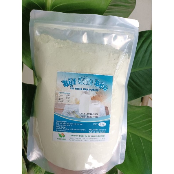 [Hàng chuẩn]Sữa béo Newzealand Fat filled milk gói 1kg(nhập khẩu chính hãng)