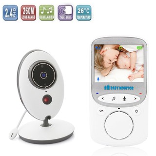 ☆ Camera theo dõi em bé với màn hình LCD 2.4", kết nối wifi, hỗ trợ nhìn ban đêm