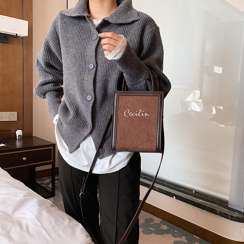 Túi xách nữ thời trang có dây đeo chéo khóa kéo tiện lợi siêu xinh GL146