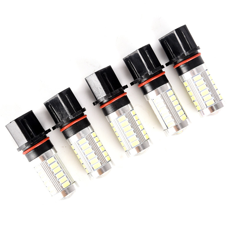 Set 2 Bóng Đèn Pha Xenon P13W Ánh Sáng Trắng Dành Cho Xe Hơi Chạy Ban Ngày