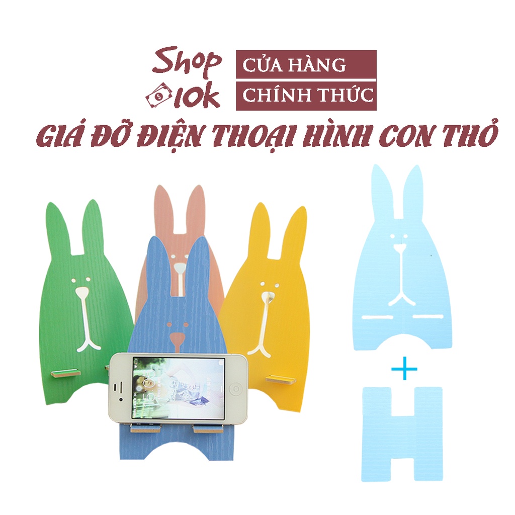 Giá đỡ điện thoại tiện dụng con thỏ