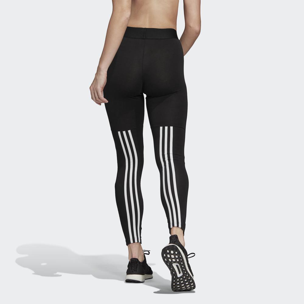 adidas NOT SPORTS SPECIFIC Quần bó Must Haves 3 Sọc Nữ Màu đen FI4630