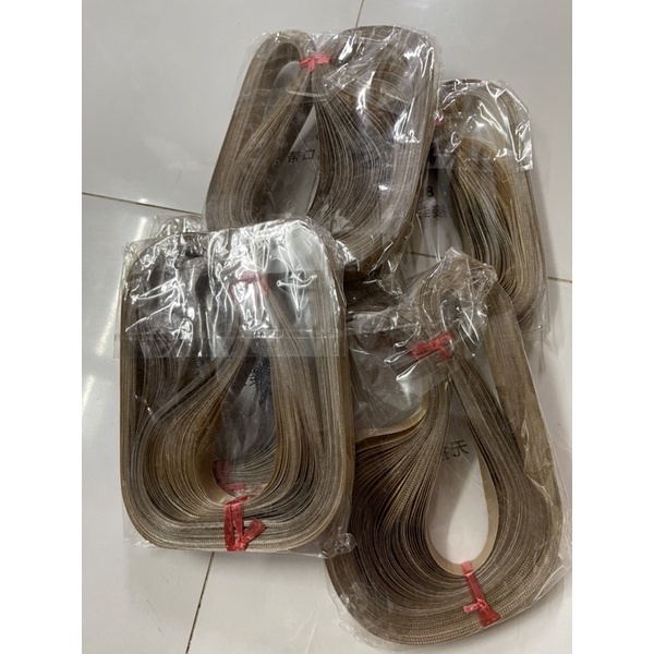 Combo 10 dây  nhiệt 770mm - 38.5 cm máy hàn miệng túi liên tục, dây curoa máy ép bao liên tục, dây vải máy hàn mép túi