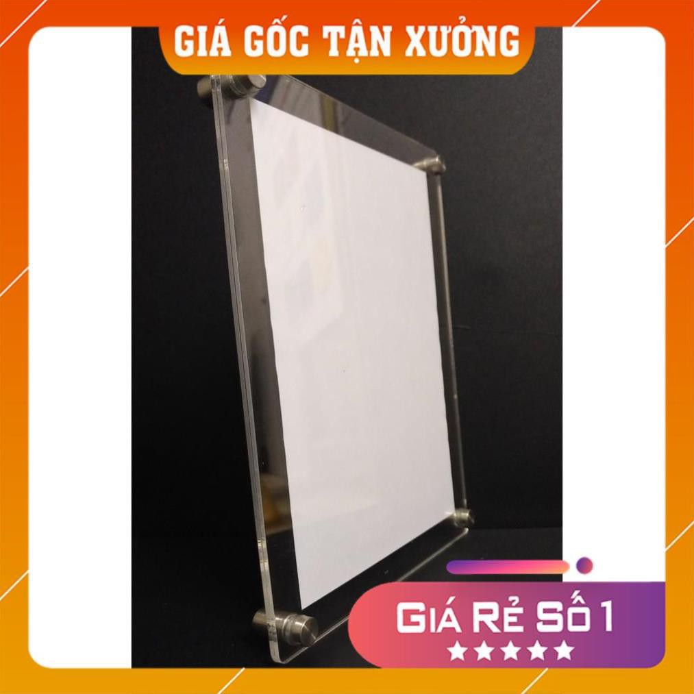 [Giá Gốc Tận Xưởng] Khung ảnh mica treo tường khổ A5