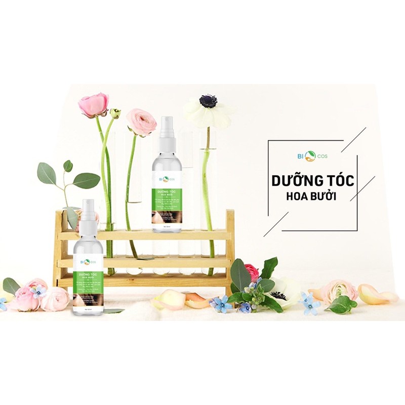 XỊT DƯỠNG TÓC HOA BƯỞI