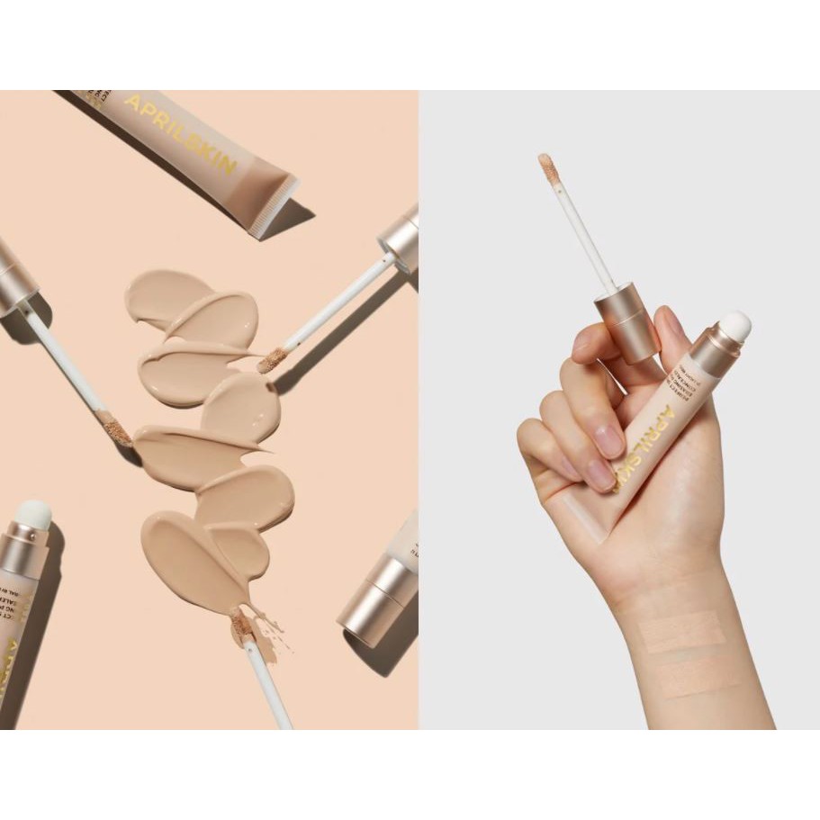 Kem Che Khuyết Điểm Cho Làn Da Hoàn Hảo AprilSkin Perfect Spot Erasing Puff Concealer SPF30/PA++ 10g | BigBuy360 - bigbuy360.vn