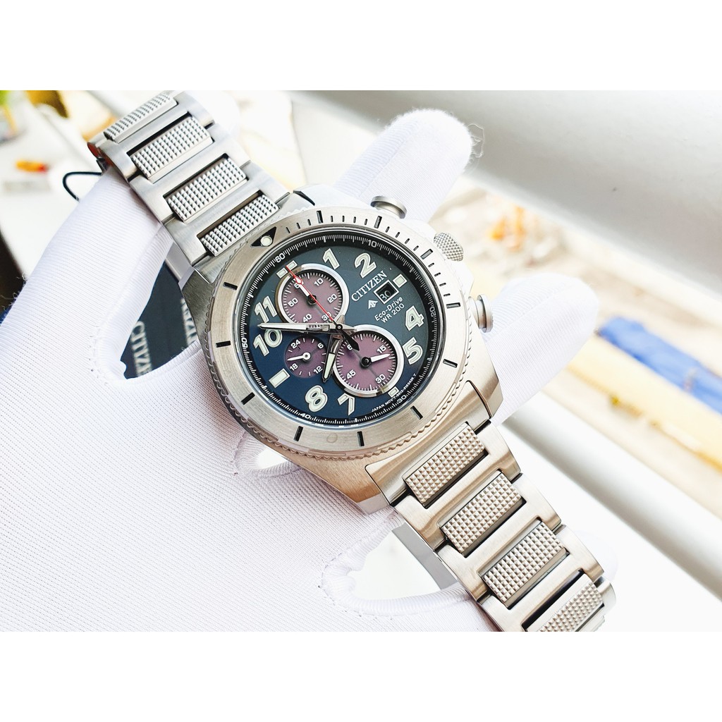 Đồng hồ nam chính hãng Citizen Chronograph CA0720-54H - Máy pin - Vỏ và dây thép không gỉ và Titan - Kính Sapphire