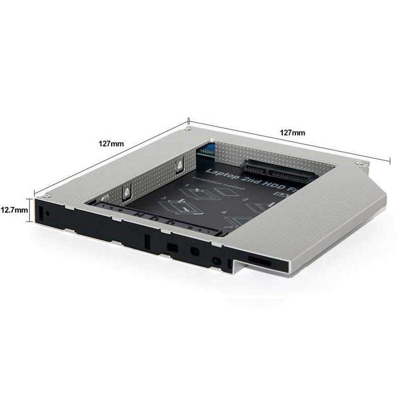 Khay Đựng Ổ Cứng Hdd 2.5 Inch 12.7mm Sata Sang Sata 3 J-Mygadget Champion | BigBuy360 - bigbuy360.vn