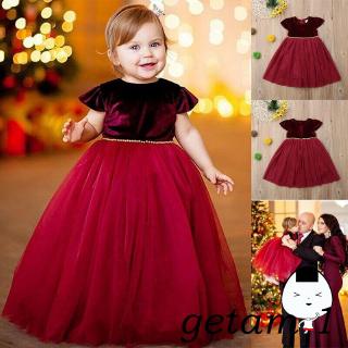 Đầm công chúa không tay thêu hoa đáng yêu cho bé gái