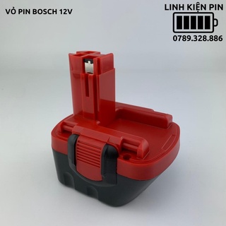 Vỏ pin bosch 12v đóng được 6 cell 18650