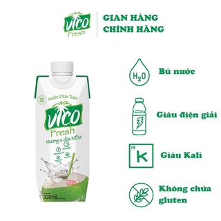 Nước dừa acp vico fresh - 1 hộp nước dừa vị xiêm 330ml