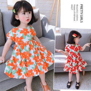 Váy hoa daisy xoè cho bé gái