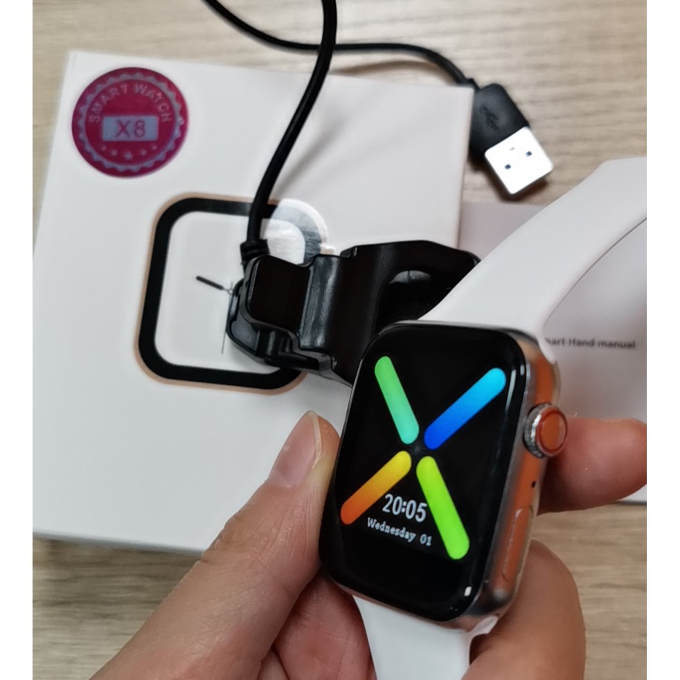 Đồng Hồ Thông Minh Đa Năng X8 Kết Nối Bluetooth Hỗ Trợ Đo Nhịp Tim Cho Android Ios Pk T500 X6 X7
