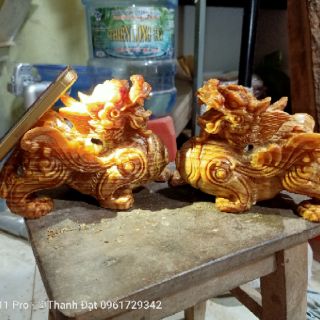 Tỳ hưu gỗ huyết long mọng dầu