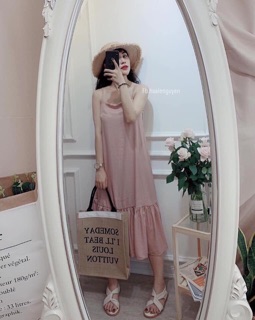 ĐẦM ĐUÔI CÁ HAI DÂY FORM RỘNG