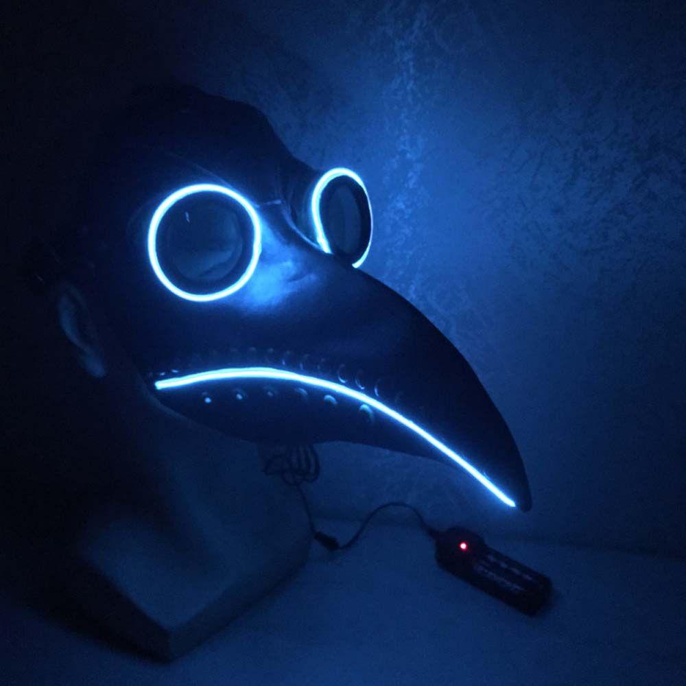 Mặt Nạ Hóa Trang Halloween TAYLOR1 Có Đèn Led Phát Sáng Độc Đáo
