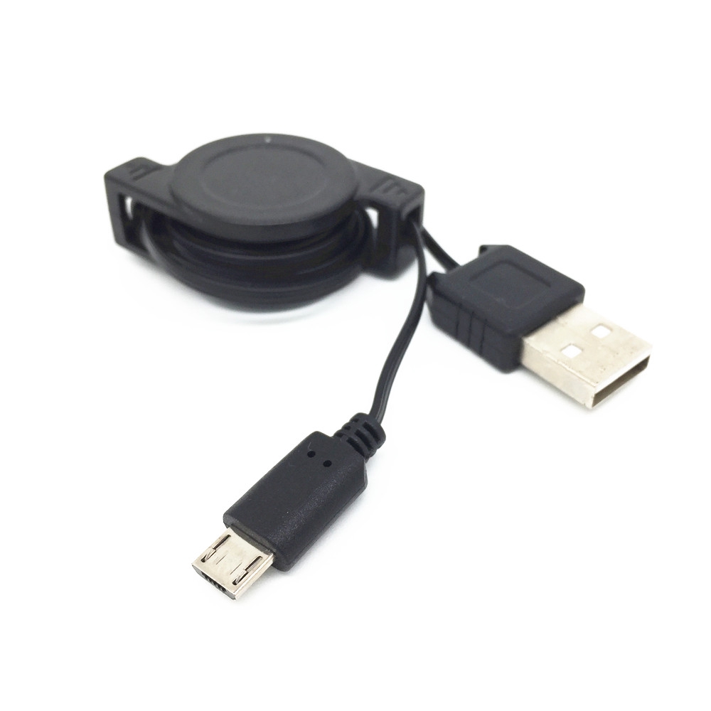 Cáp sạc đồng bộ dữ liệu Micro USB có thể thu vào cho Htc C110E Radar A810E Z715E G18 Sensation Xe Sm