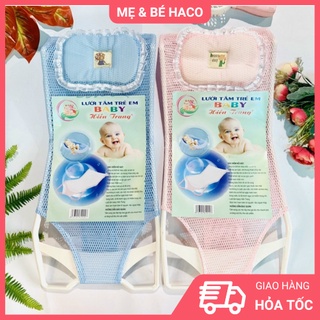 Ghế Lưới Tắm Kèm Gối Cho Bé Baby Hiền Trang