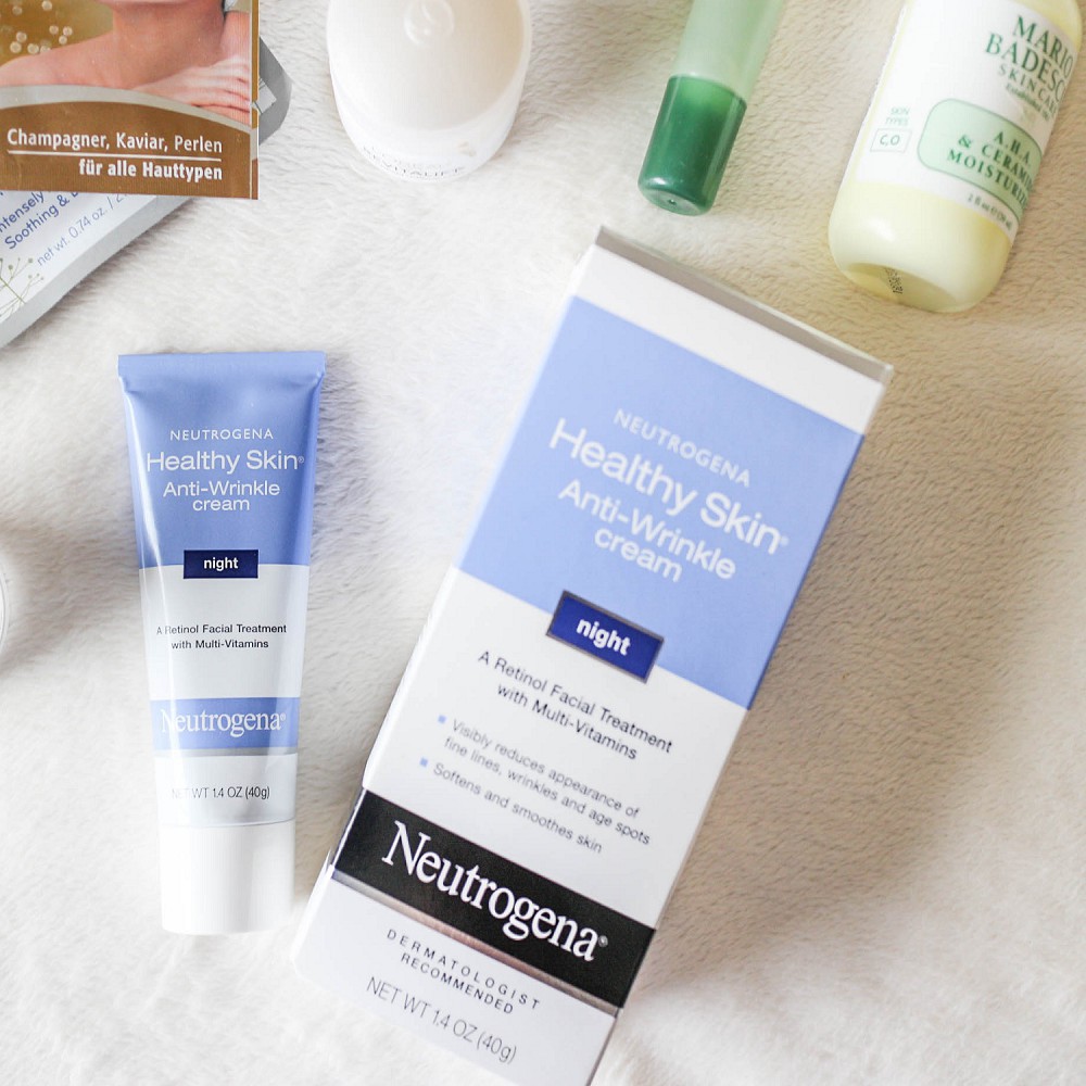 Neutrogena Healthy Skin Anti-Wrinkle Cream Night Formula Kem Dưỡng Da Và Giảm Nếp Nhăn 40g