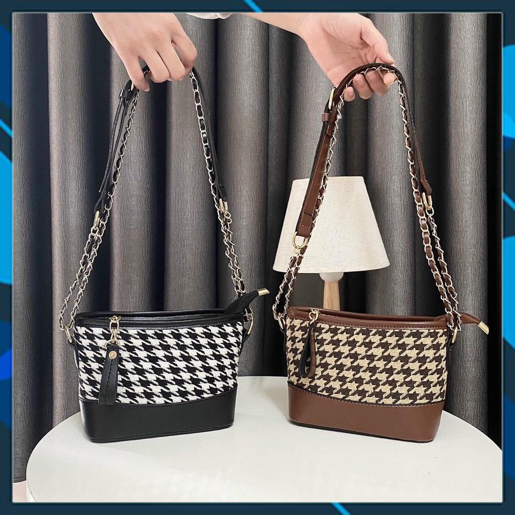 Túi xách đeo chéo đẹp hobo XỊN XÒ dạ kích thước 18*14cm đựng vừa điện thoại miNzz88