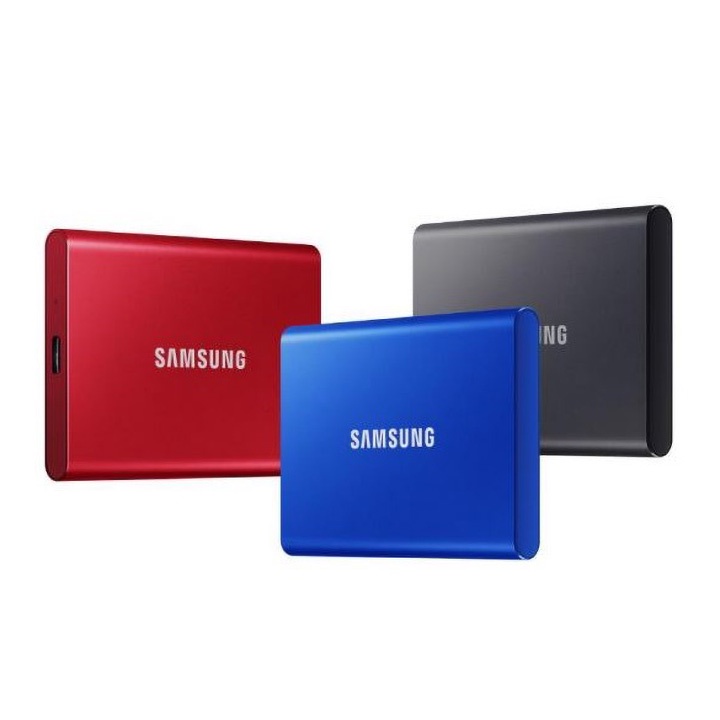 Ổ cứng SSD di động USB3.2 Samsung T7 500GB - bảo hành 3 năm