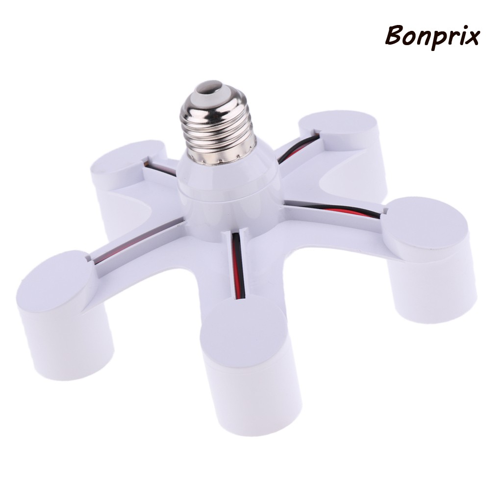 Đuôi Đèn Chia Cổng 3 / 4 / 5 / 6 / 7 In E27 Sang E27