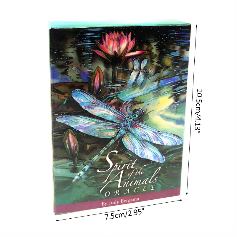 Bộ Thẻ Bài Tarot Tiếng Anh Hình Động Vật Dành Cho Người Lớn Và Trẻ Em