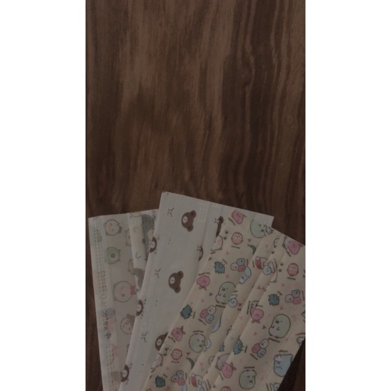 KHẨU TRANG GARCOTEX gấu hoạt hình hoạ tiết cute | BigBuy360 - bigbuy360.vn