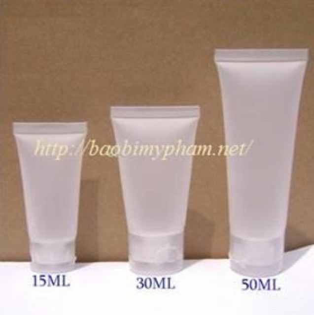 Tuýp nhựa 50ml / 200ml  - Tube nhựa đựng mỹ phẩm - chai lọ mỹ phẩm