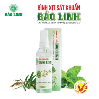 Bình Xịt Sát Khuẩn Tinh Dầu Bảo Linh 60ml và 100ml
