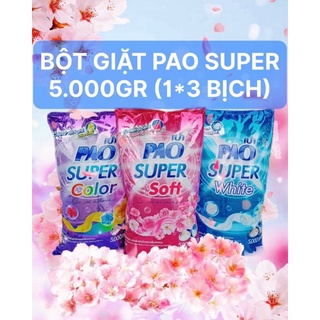 Bột giặt Pao Nanotech 5kg Thái Lan