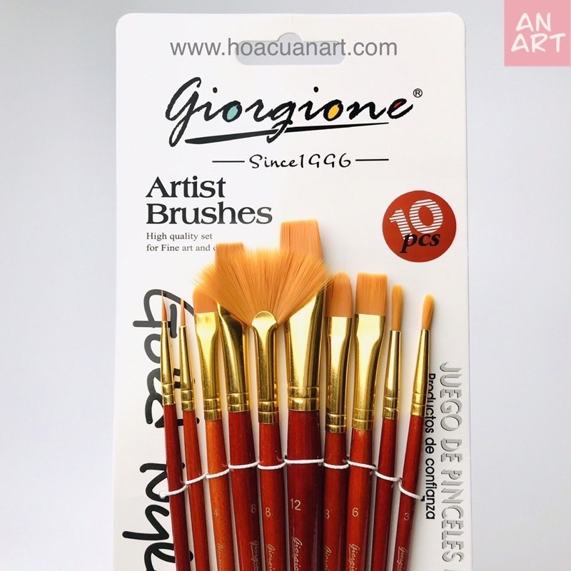 Cọ Vẽ Artist Brush Set 10 Cây