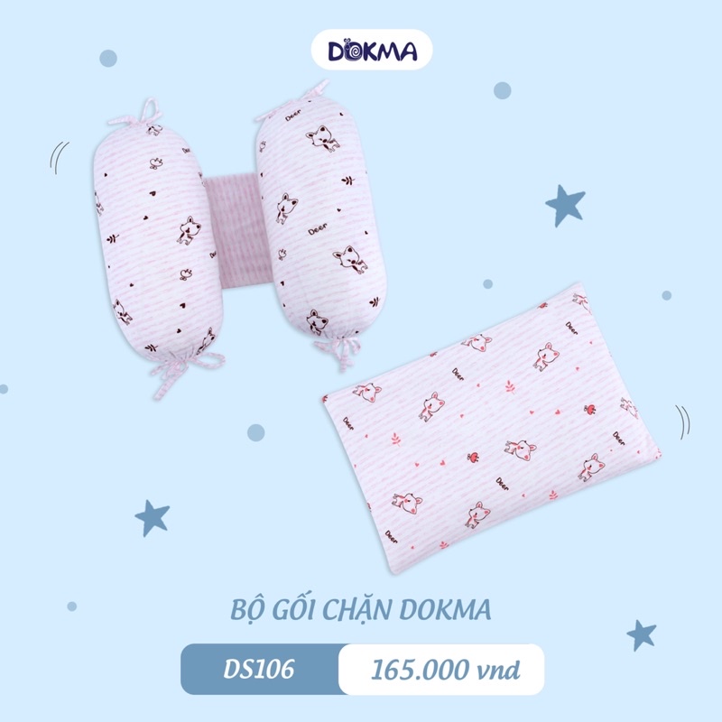 Bộ gối chặn bông Dokma DS106