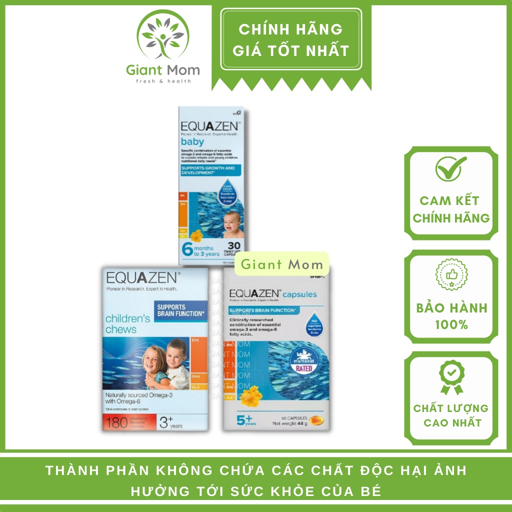 Dha Equazen Uk Cho Bé - Hàng Chính Hãng