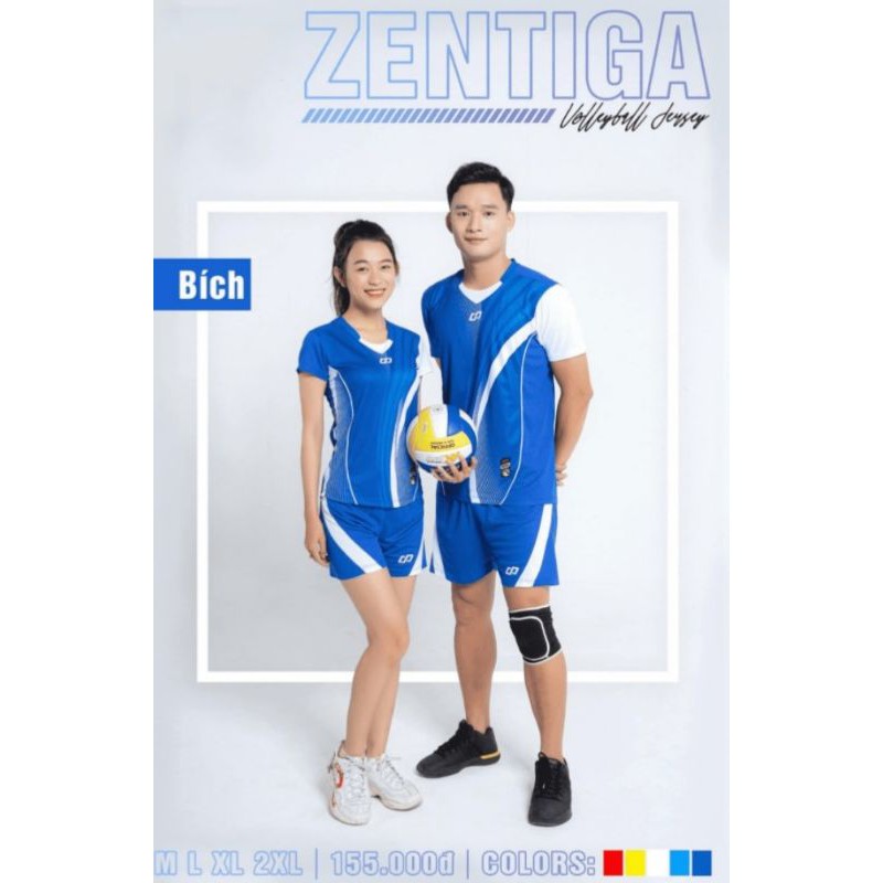 Bộ đồng phục bóng chuyền nam CP Zentiga