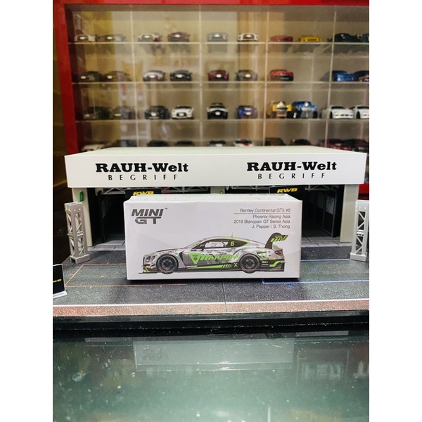 Mô hình nhân vật mini không. Mô hình xe đua Bentley Continental GT3 222 Pop