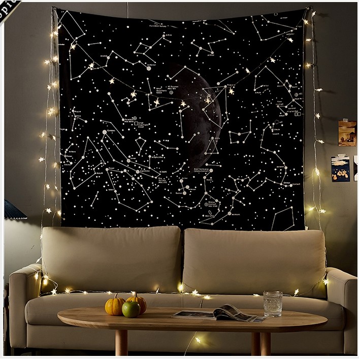 Tranh vải treo tường trang trí decor vintage (Loại đẹp)