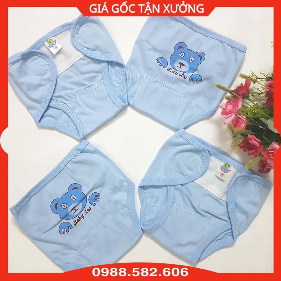 Quần Đóng Bỉm Baby Leo Cho Bé Từ Sơ Sinh Đến Dưới 6kg - Chất Cotton Mềm