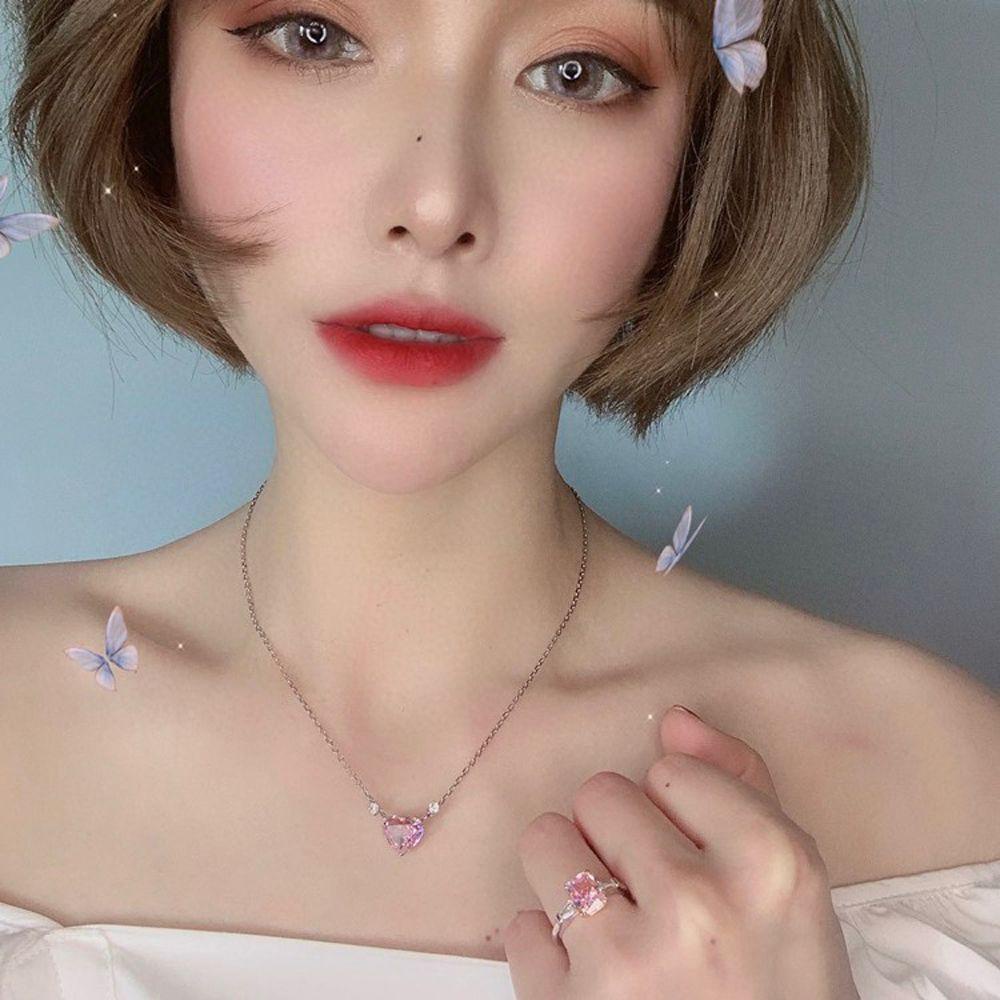 Vòng cổ Mặt Trái Tim VANES1 Thời Trang Hàn Quốc