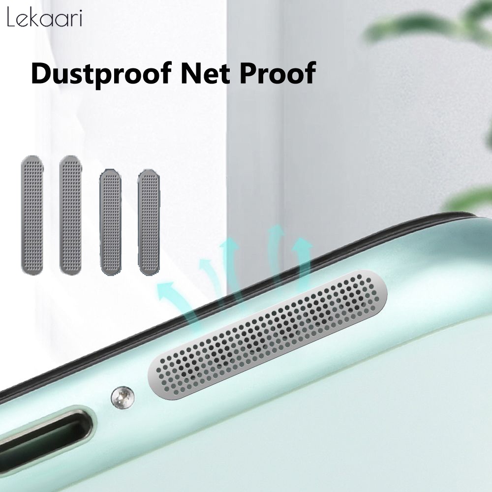 Miếng dán kim loại nhỏ chống bụi bảo vệ cho nghe nhạc thích hợp cho iphone 12 13