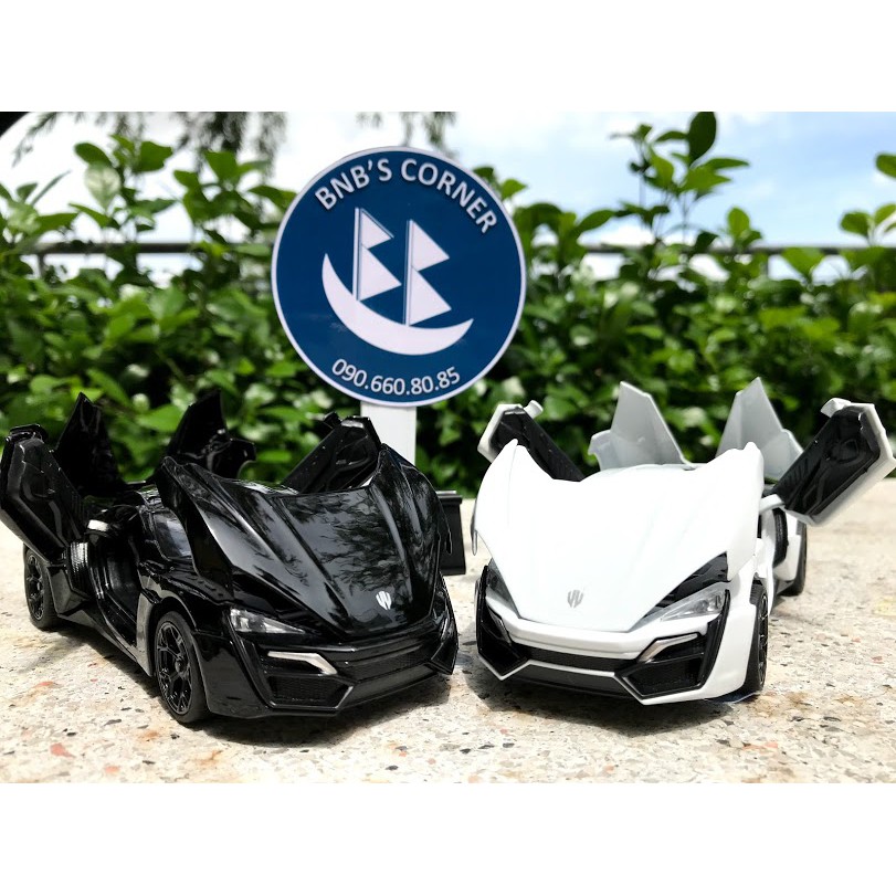 Xe mô hình 1:32 Lykan Hypersport hãng Mini Auto