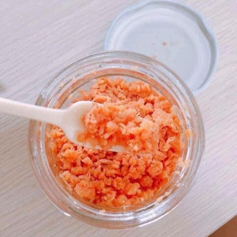Bộ 2 hủ ruốc cá hồi Maruha Nhật, ruốc cá cho bé - Mint ăn dặm