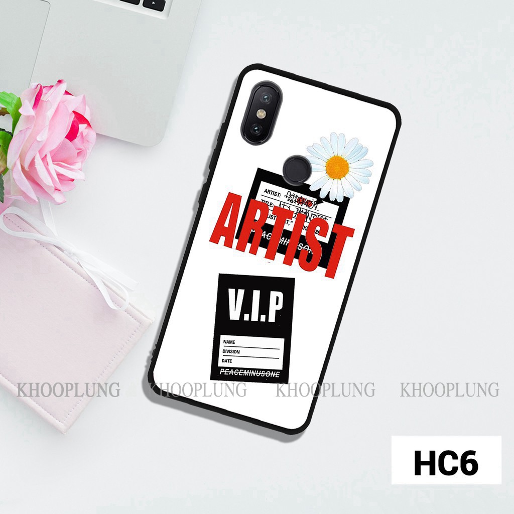 Ốp lưng XIAOMI REDMI NOTE 5/ NOTE 5 PRO/ NOTE 6 PRO in hình hoa cúc peaceminusonee