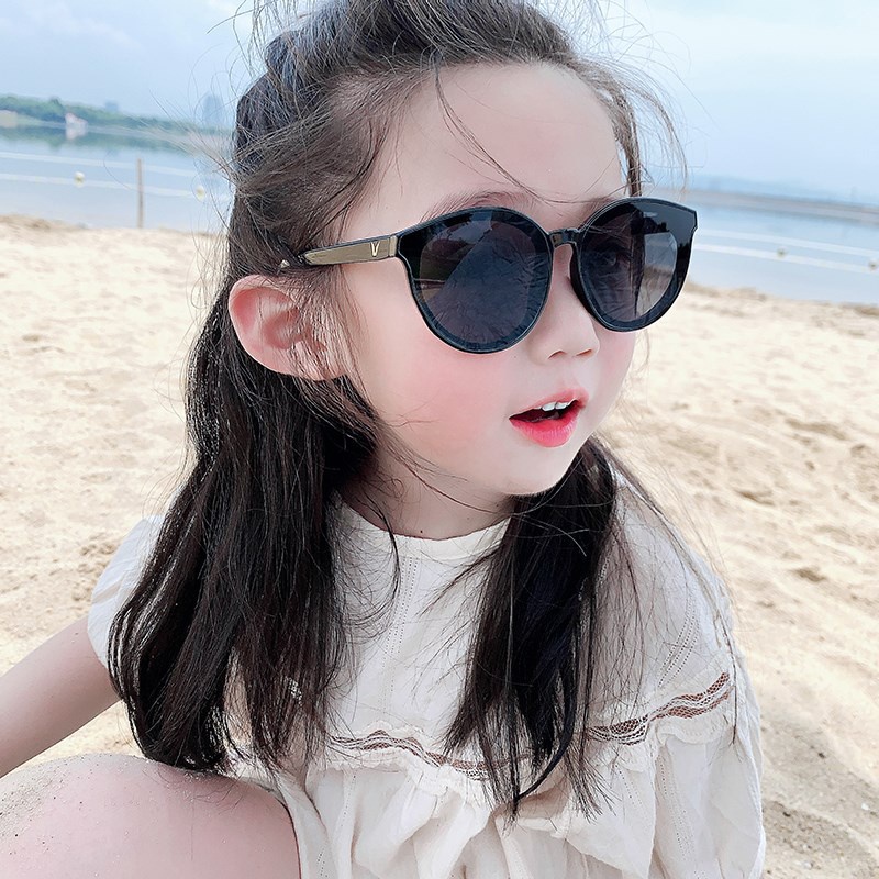 Kính Mát Chống Tia Cực Tím Chống Tia Cực Tím Dễ Thương Cho Bé Gái