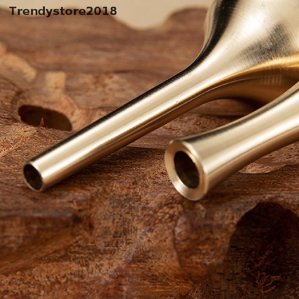 Lọ hoa mini bằng đồng nguyên chất màu vàng kim trang trí phòng khách thời trang 2018