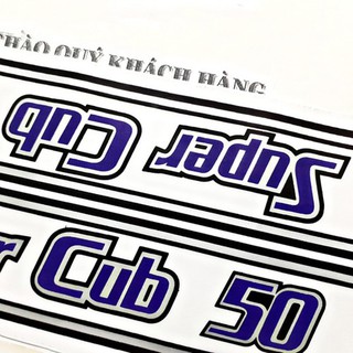 Tem xe cub 50.