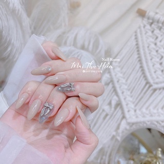 Dây xích đính đá Trang trí móng