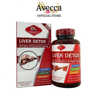 Viên Uống Hỗ Trợ Giải Độc, Làm Mát, Bảo Vệ Gan Olympian Liver Detox Hộp 60 Viên