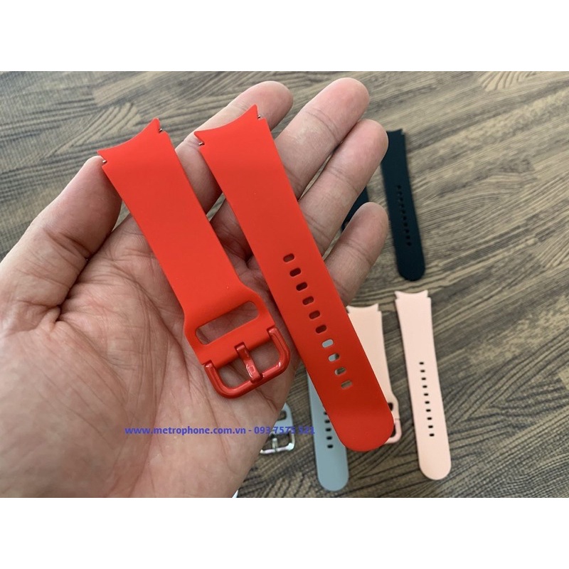 Dây cao su dẻo thay thế cho đồng hồ samsung watch 4